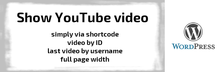 Show YouTube Video Preview Wordpress Plugin - Rating, Reviews, Demo & Download