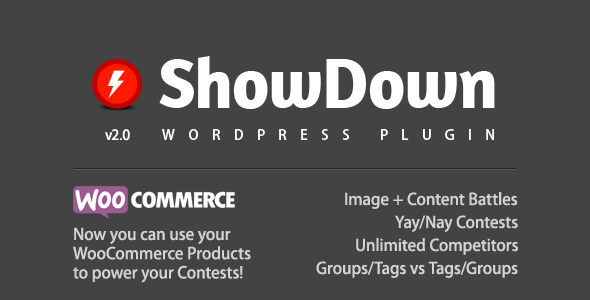ShowDown WordPress Plugin Preview - Rating, Reviews, Demo & Download