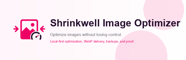 Shrinkwell Image Optimizer Preview Wordpress Plugin - Rating, Reviews, Demo & Download