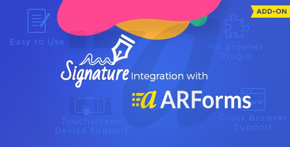 Signature Addon For Arforms Preview Wordpress Plugin - Rating, Reviews, Demo & Download