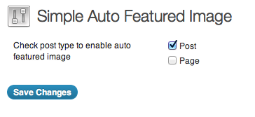 Simple Auto Featured Image Preview Wordpress Plugin - Rating, Reviews, Demo & Download