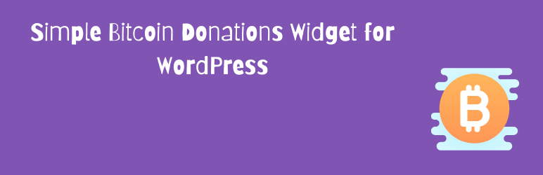 Simple Bitcoin Donations Widget Preview Wordpress Plugin - Rating, Reviews, Demo & Download
