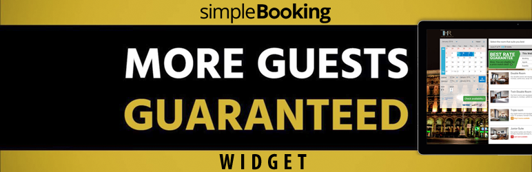 Simple Booking – Widget Preview Wordpress Plugin - Rating, Reviews, Demo & Download