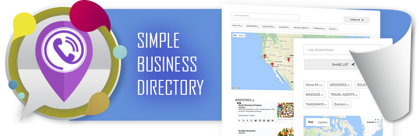 Simple Business Directory With Maps Preview Wordpress Plugin - Rating, Reviews, Demo & Download