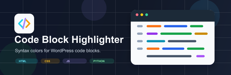 Simple Code Block Highlighter Preview Wordpress Plugin - Rating, Reviews, Demo & Download