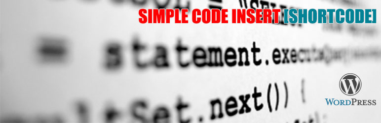 Simple Code Insert Shortcode Preview Wordpress Plugin - Rating, Reviews, Demo & Download