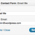 Simple Contact Form Revisited Widget
