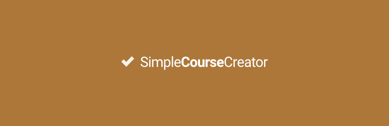 Simple Course Creator Preview Wordpress Plugin - Rating, Reviews, Demo & Download