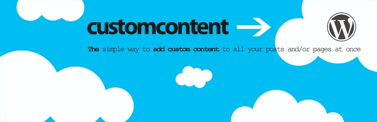 Simple Custom Content Adder Preview Wordpress Plugin - Rating, Reviews, Demo & Download