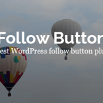 Simple Follow Buttons Light