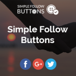 Simple Follow Buttons