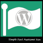 Simple Font Awesome Icon