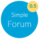 Simple Forum Widgets