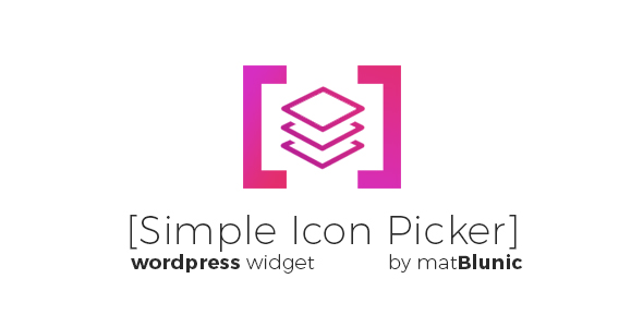 Simple Icon Picker Preview Wordpress Plugin - Rating, Reviews, Demo & Download