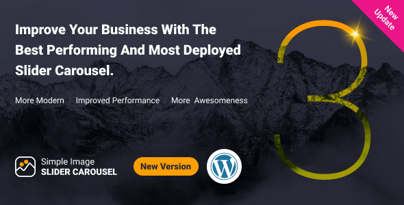 Simple Image  Slider Carousel Wordpress & WooCommerce Plugin Preview - Rating, Reviews, Demo & Download