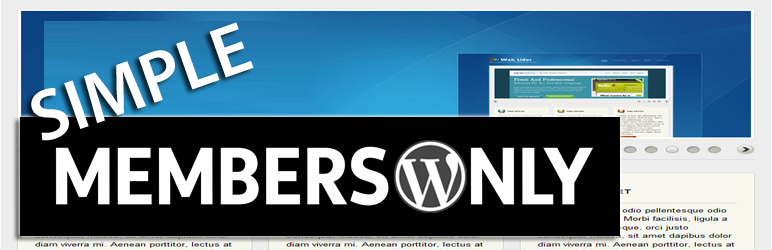 Simple Members Only Preview Wordpress Plugin - Rating, Reviews, Demo & Download