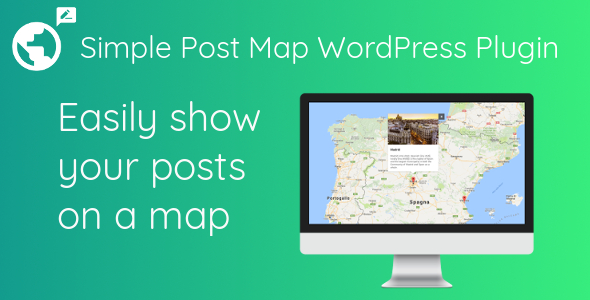 Simple Post Map WordPress Plugin Preview - Rating, Reviews, Demo & Download