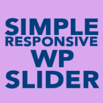 Simple Responsive WP Slider