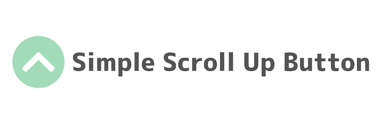 Simple Scroll Up Button Preview Wordpress Plugin - Rating, Reviews, Demo & Download