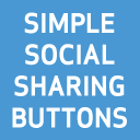 Simple Social Sharing Buttons