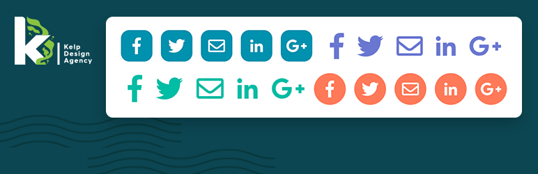 Simple Social Sharing By Kelp Preview Wordpress Plugin - Rating, Reviews, Demo & Download