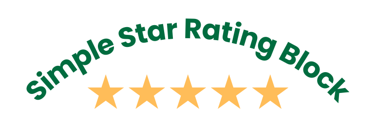 Simple Star Rating Block Preview Wordpress Plugin - Rating, Reviews, Demo & Download