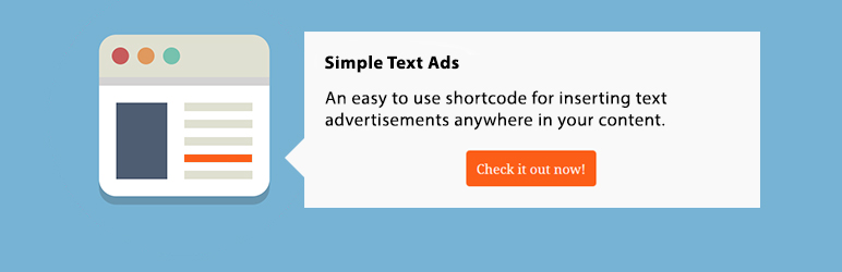 Simple Text Ads Preview Wordpress Plugin - Rating, Reviews, Demo & Download