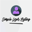 Simple User Listing