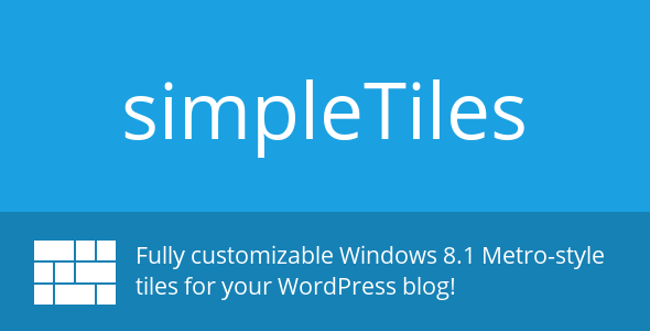 SimpleTiles – WordPress Plugin Preview - Rating, Reviews, Demo & Download