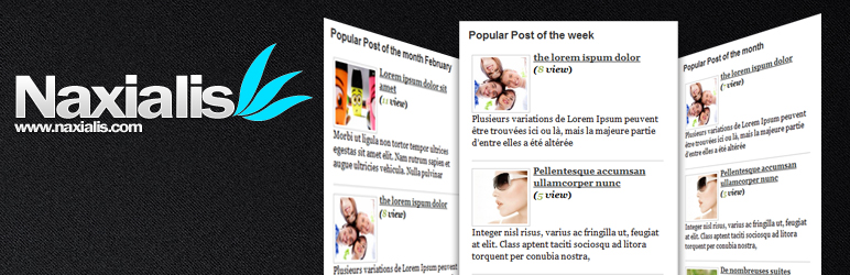 Simplicy Top Posts Most Viewed Preview Wordpress Plugin - Rating, Reviews, Demo & Download
