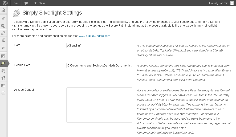 Simply Silverlight Preview Wordpress Plugin - Rating, Reviews, Demo & Download