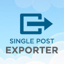 Single Post Exporter