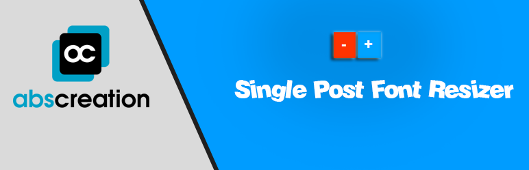 Single Post Font Resizer Preview Wordpress Plugin - Rating, Reviews, Demo & Download