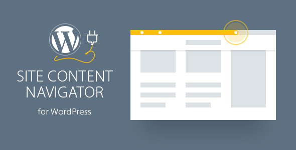 Site Content Navigator Plugin for Wordpress Preview - Rating, Reviews, Demo & Download