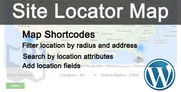 Site Locator Map Preview Wordpress Plugin - Rating, Reviews, Demo & Download