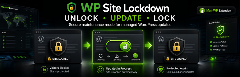 Site Lockdown Security For MainWP Preview Wordpress Plugin - Rating, Reviews, Demo & Download