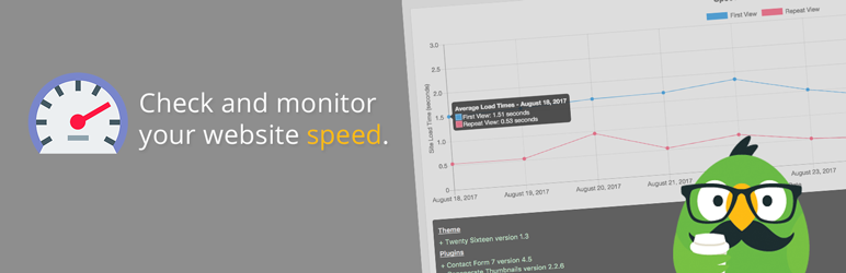 Site Speed Monitor Preview Wordpress Plugin - Rating, Reviews, Demo & Download