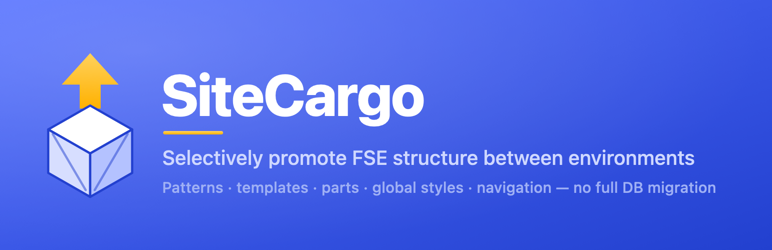 SiteCargo Preview Wordpress Plugin - Rating, Reviews, Demo & Download