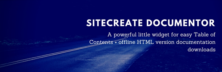 SiteCreate Documentor – A Powerful Widget For Table Of Content And Document Downloads Preview Wordpress Plugin - Rating, Reviews, Demo & Download