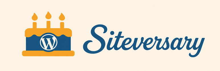 Siteversary Preview Wordpress Plugin - Rating, Reviews, Demo & Download