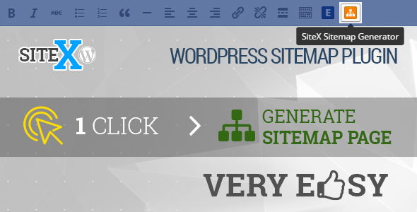 SiteX Sitemap Generator – Wordpress Plugin Preview - Rating, Reviews, Demo & Download