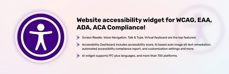 SkynetAccessibility Widget Preview Wordpress Plugin - Rating, Reviews, Demo & Download
