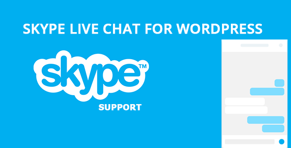Skype Live Chat Plugin for Wordpress Preview - Rating, Reviews, Demo & Download