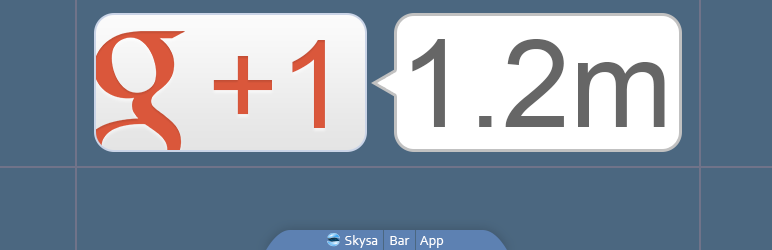 Skysa Google +1 App Preview Wordpress Plugin - Rating, Reviews, Demo & Download
