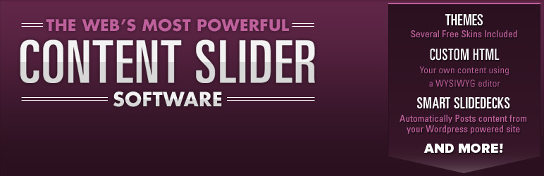SlideDeck 1 Lite Content Slider Preview Wordpress Plugin - Rating, Reviews, Demo & Download