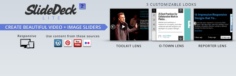SlideDeck 2 Lite Responsive Content Slider Preview Wordpress Plugin - Rating, Reviews, Demo & Download