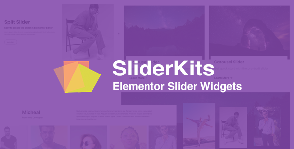 SliderKits – Advanced Elementor Slider Widgets Plugin Preview - Rating, Reviews, Demo & Download