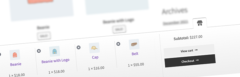 Sliding Cart For WooCommerce Preview Wordpress Plugin - Rating, Reviews, Demo & Download