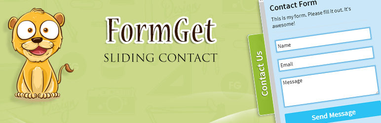 Sliding Contact Form By FormGet Preview Wordpress Plugin - Rating, Reviews, Demo & Download