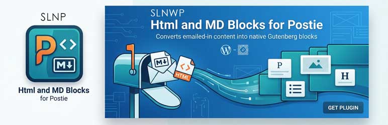 SLNWP Html And MD Blocks For Postie Preview Wordpress Plugin - Rating, Reviews, Demo & Download